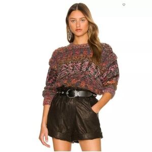 IRO || Hyko Sweater Chunky Knit Pink Multi Small